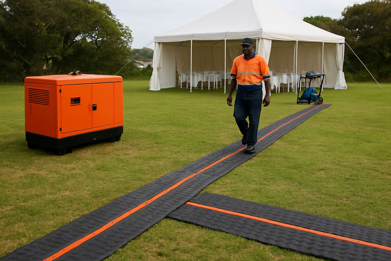 Event Power Cable Routes