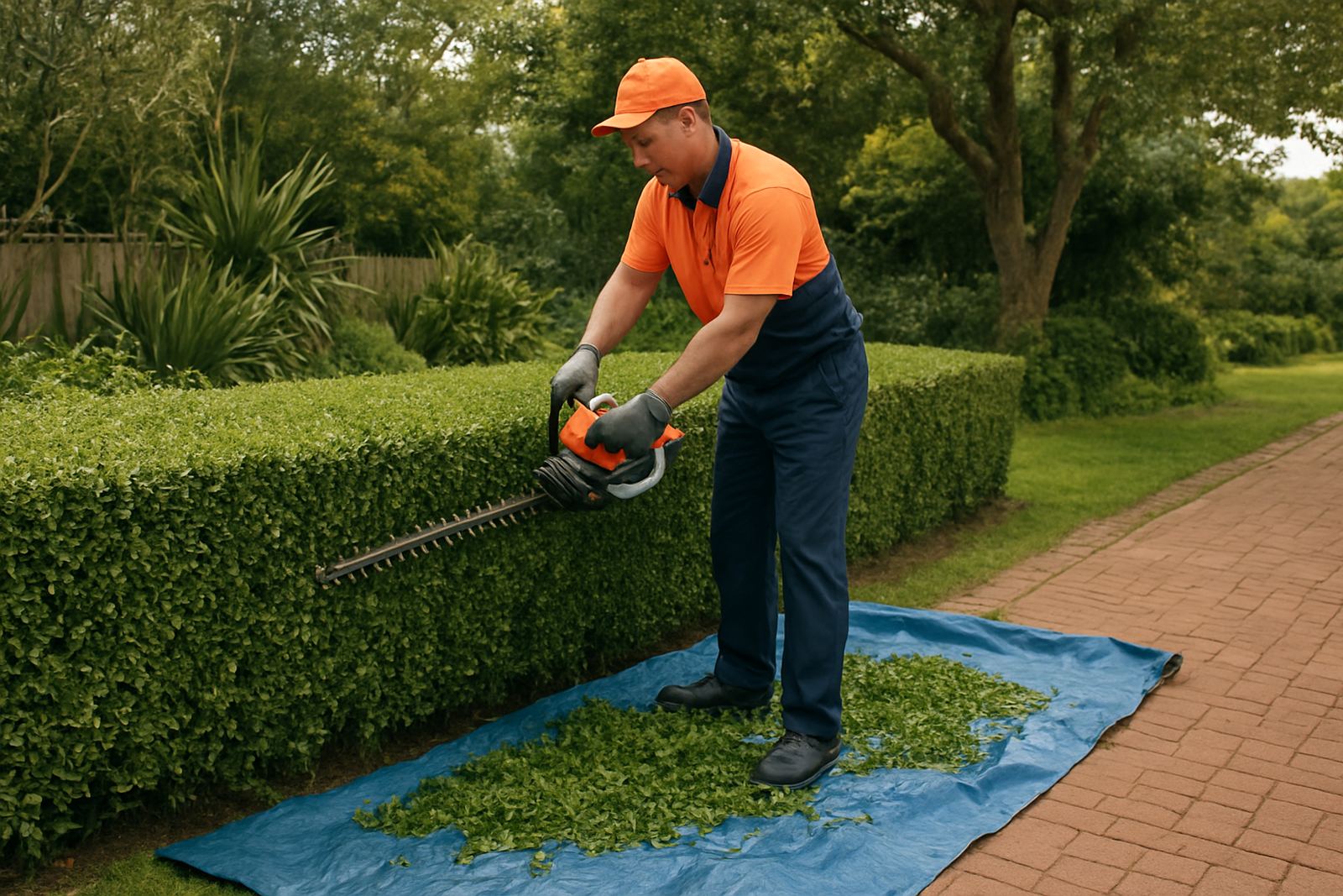 Hedge Trimming Neatly