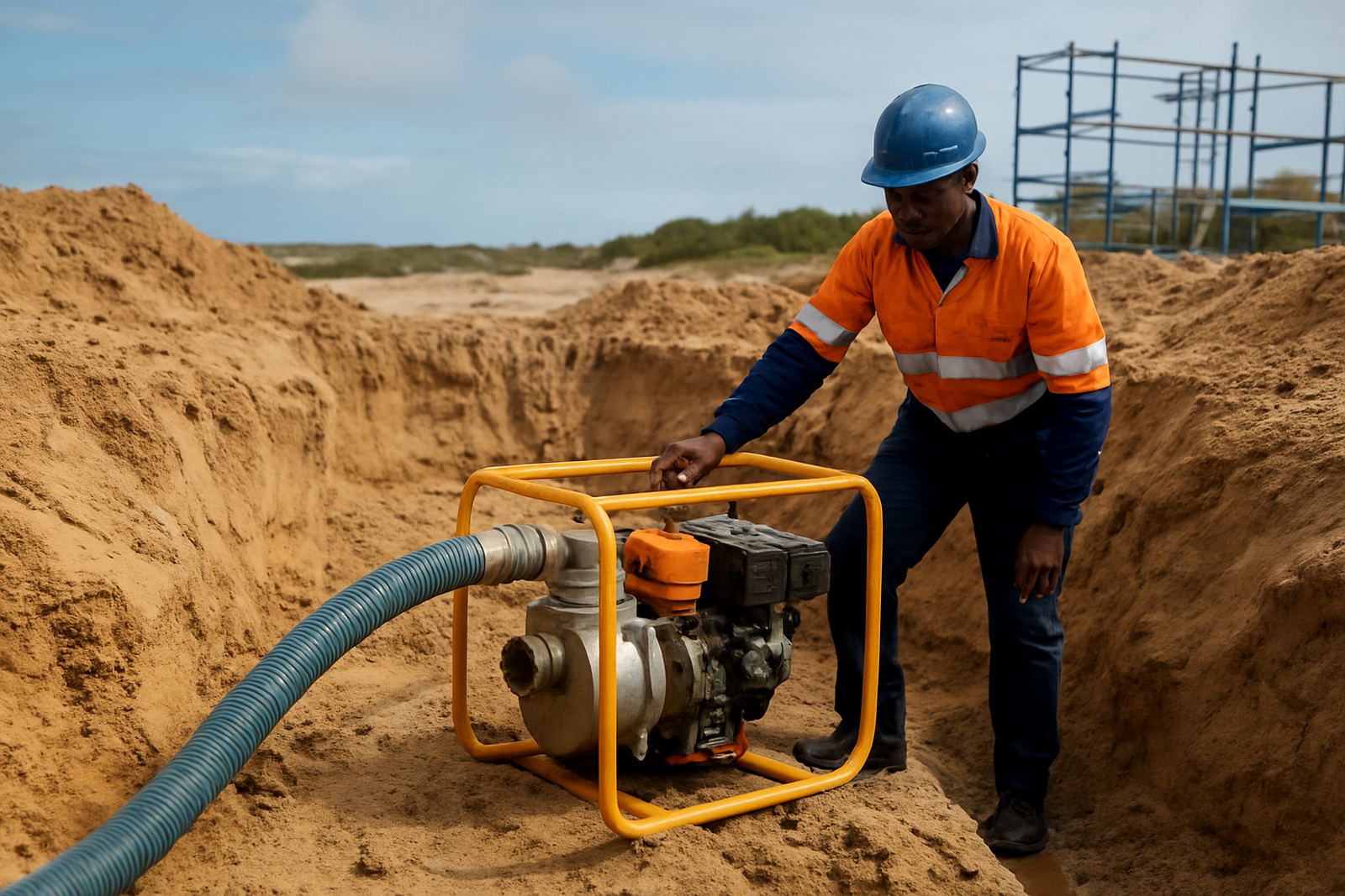 Pumping Sandy Water